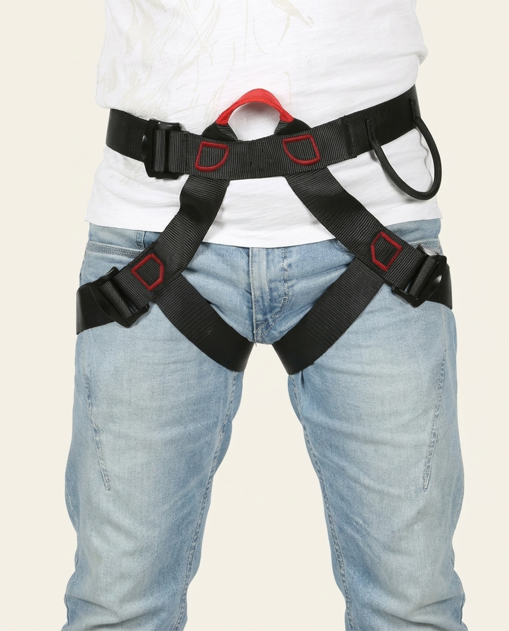 Outdoor Half Body Safety Harness for Secure Adventure Use