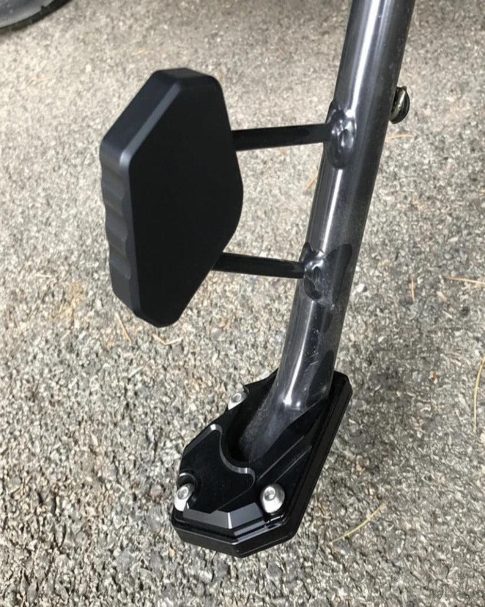 Heavy Duty Motorcycle Kickstand Side Stand Extension Pad