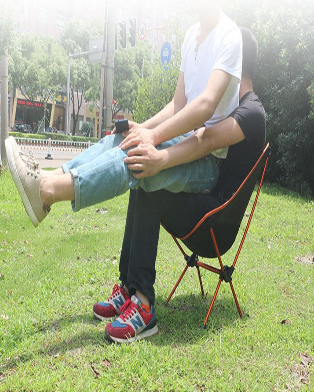 Foldable Camping Chair Portable Outdoor Seating Chair