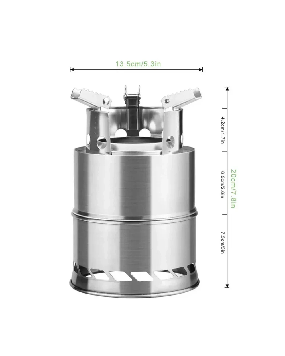Portable Camping Wood Burning Stove Outdoor Cooking Stove